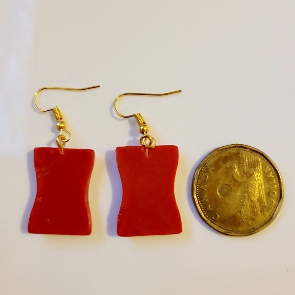 2/$20 brand new funny earrings - Picture 3 of 4